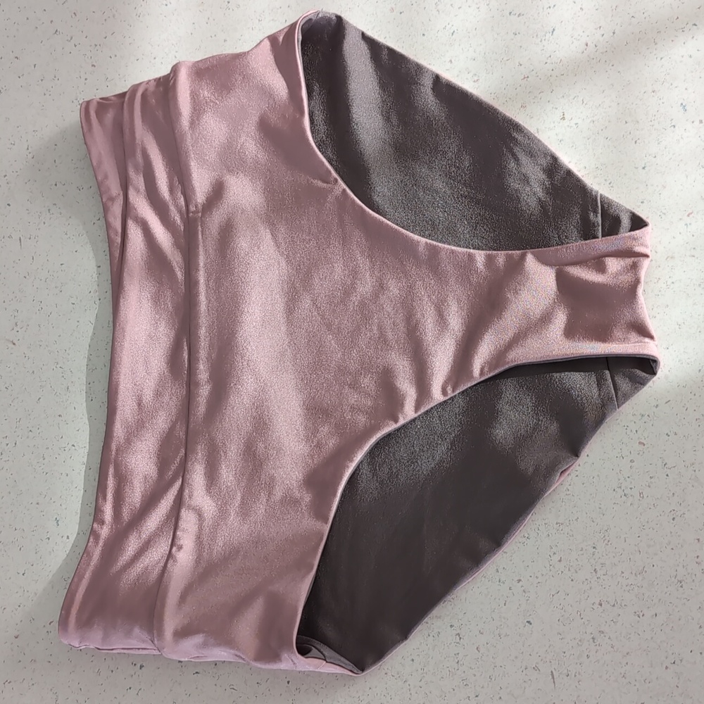 Lululemon All That Glimmers High Waisted Bottom L Lunar Rock Pink Taupe - Picture 2 of 14